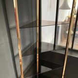 Light shelf in brass 70s