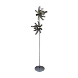 Floor lamp light 70s flowers