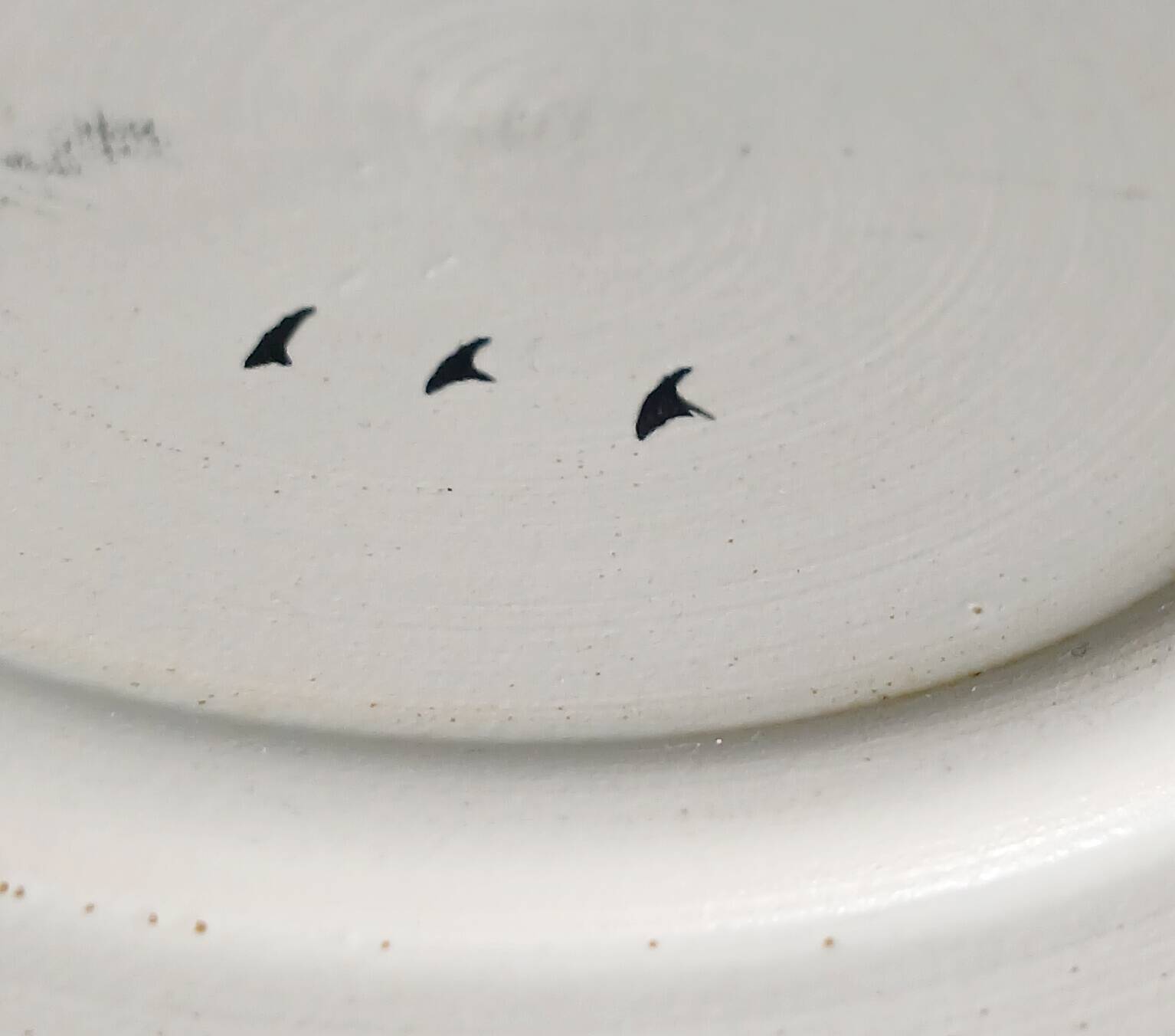 Ceramic plate Poët-Laval 50s
