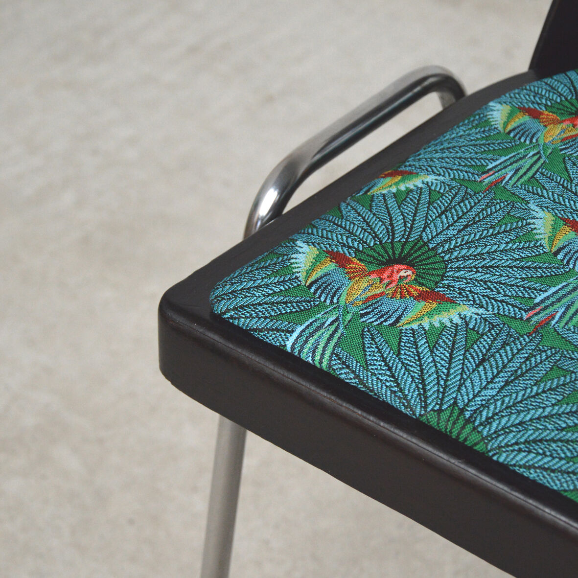 4 Baumann Tropical chairs, 1960