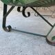 banc de jardin vintage