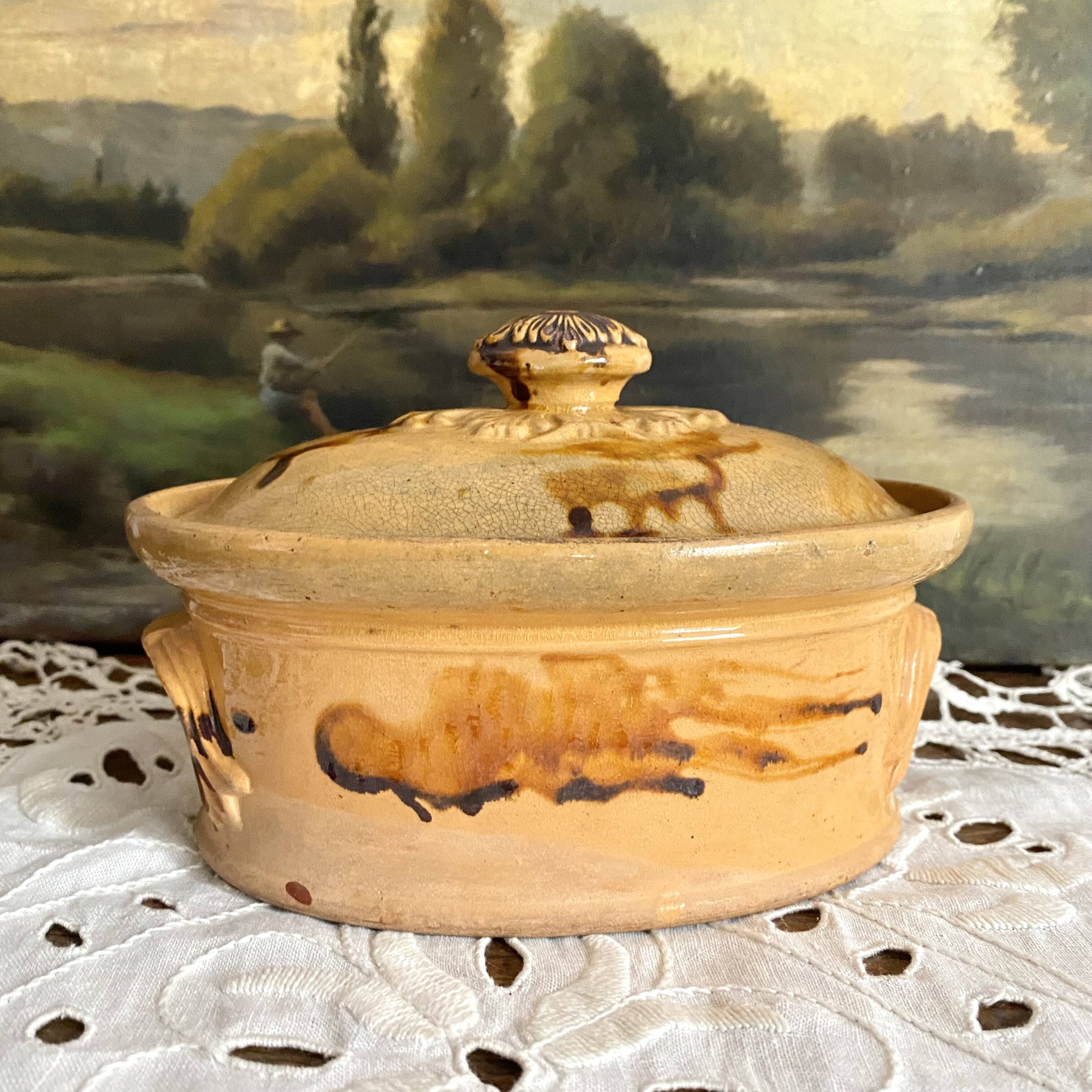 Old terracotta terrine Miele