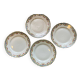 Assiettes à dessert porcelaine