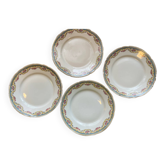 Porcelain dessert plates