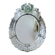Grand venetian mirror from 1890 in excellent condition
