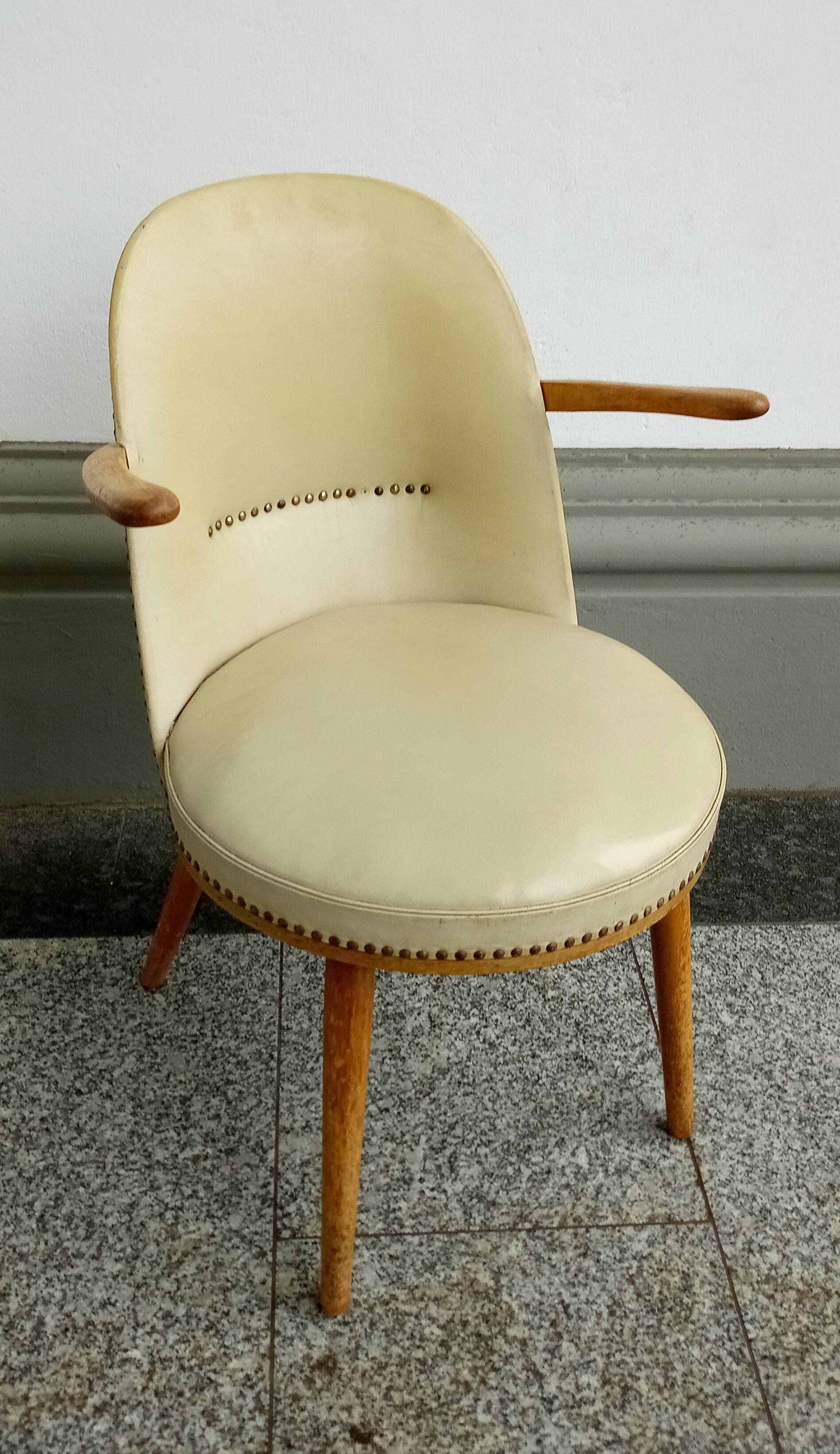 Midcentury armchair attributed by Thonet