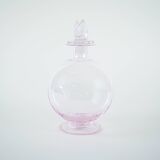 Glass carafe, Italian design, 1970s, manufactured in Italy