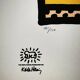 1990s Keith Haring Limited Edition Lithograph Numbered in Pencil.