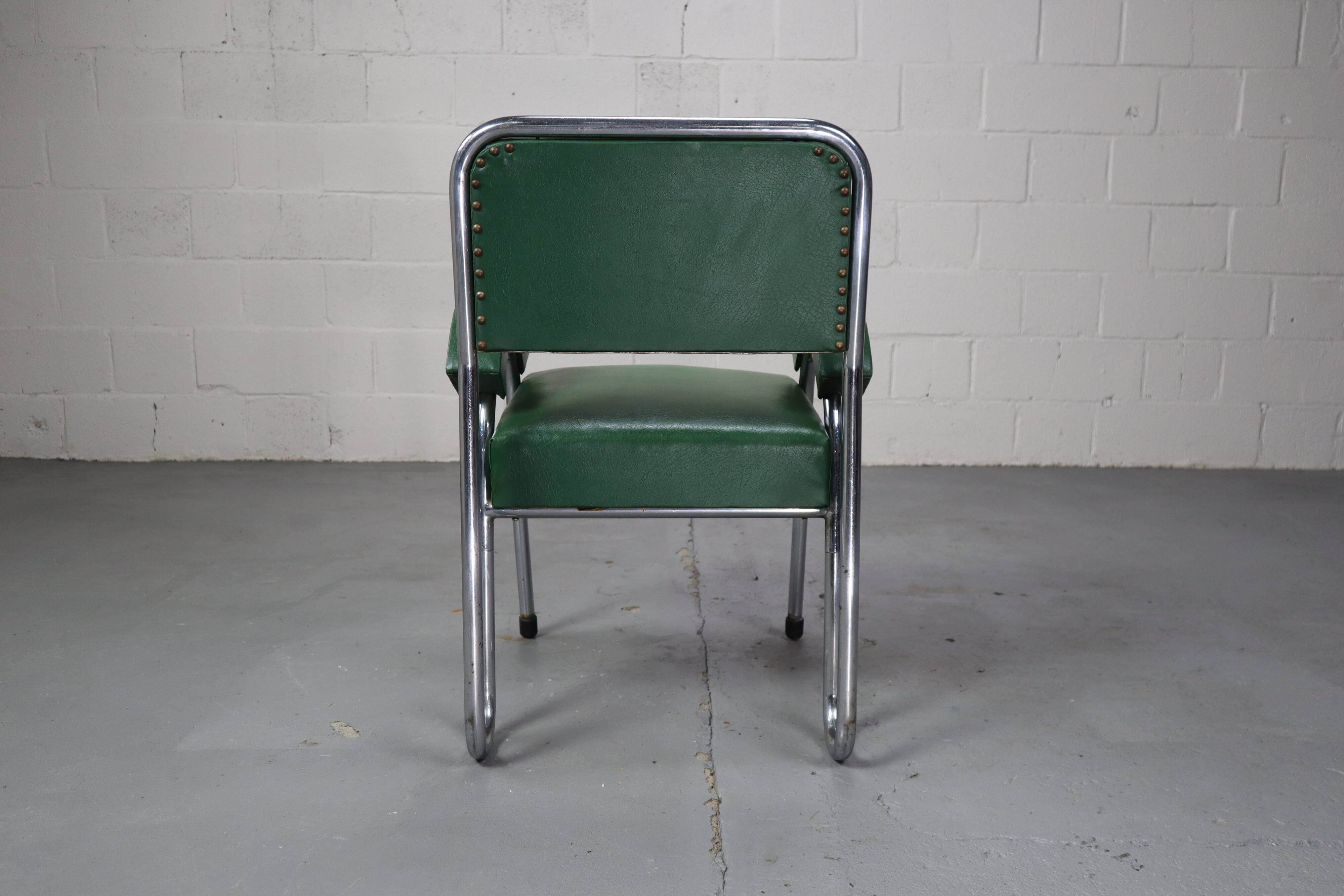 Bauhaus tubular cantilever chair, 1930's
