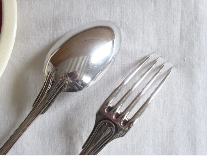 White metal cutlery, R&C Goldsmith