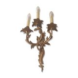 Art Deco brass wall sconces