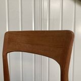 Kai Kristiansen Danish Teak Dining Chair K.S. Mobler Set of 6