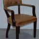 Fauteuil de bureau en cuir House of Chesterfield