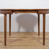Mid-Century Teak Dining Table & Chairs by Hans Olsen for Frem Røjle, 1960s, Set of 5