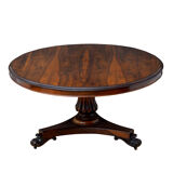 William IV rosewood centre table dining table