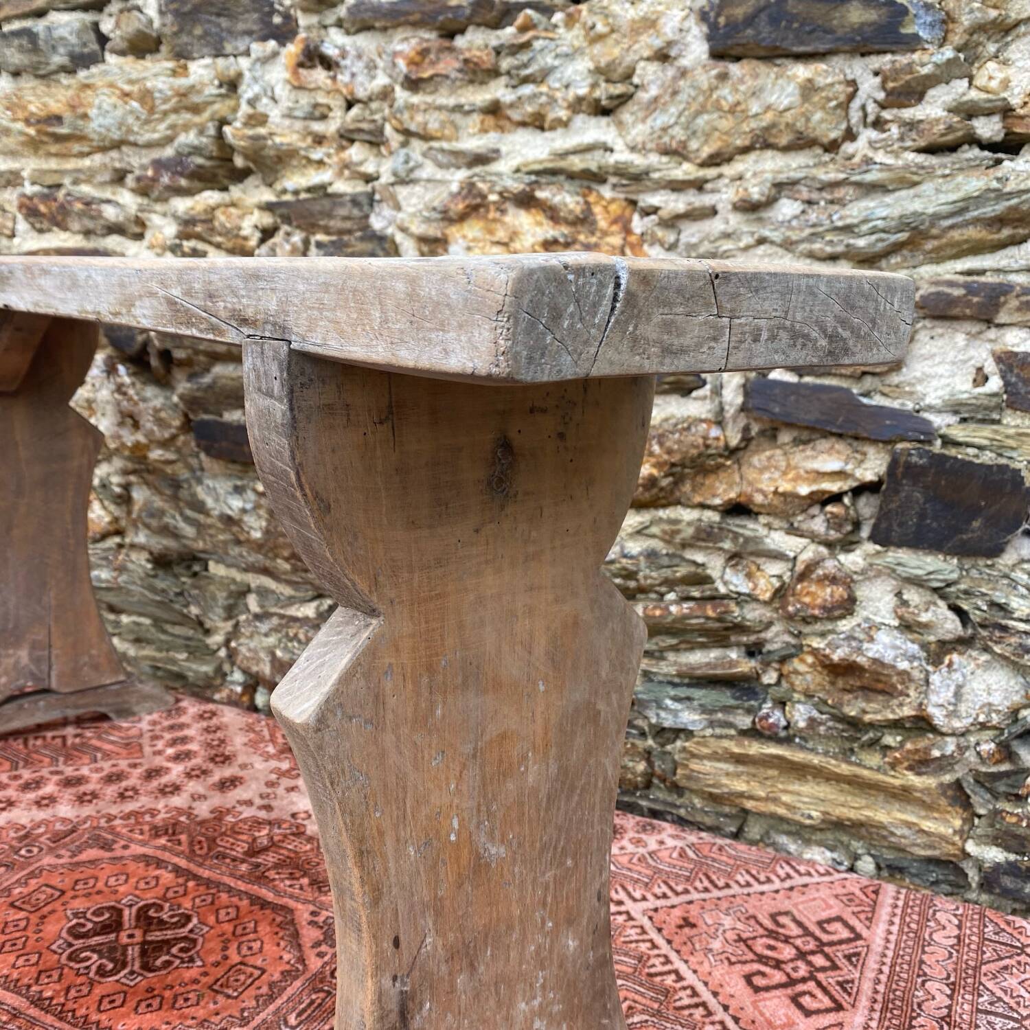 Old bistro bench 99cm