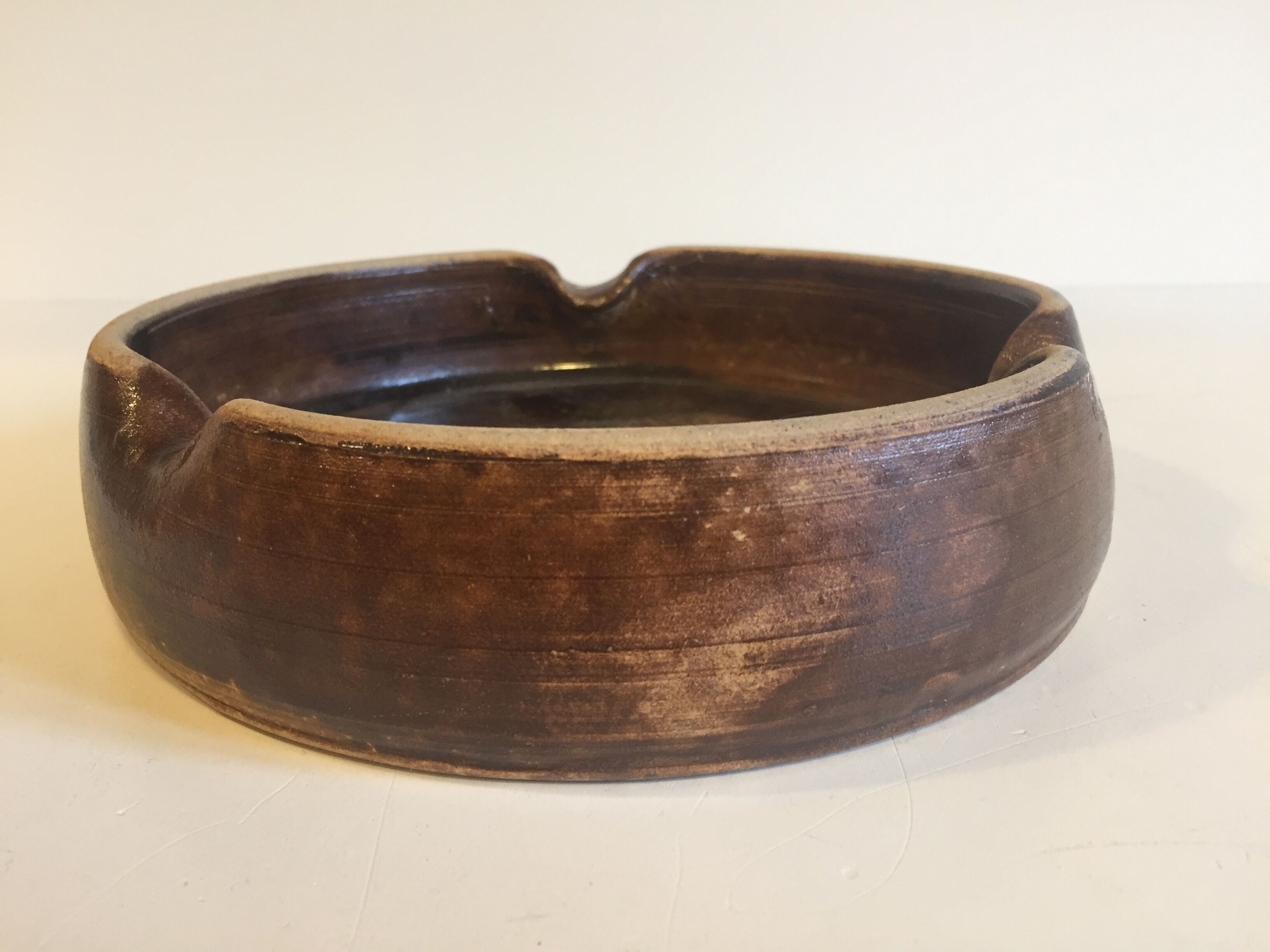 Vintage sandstone ashtray