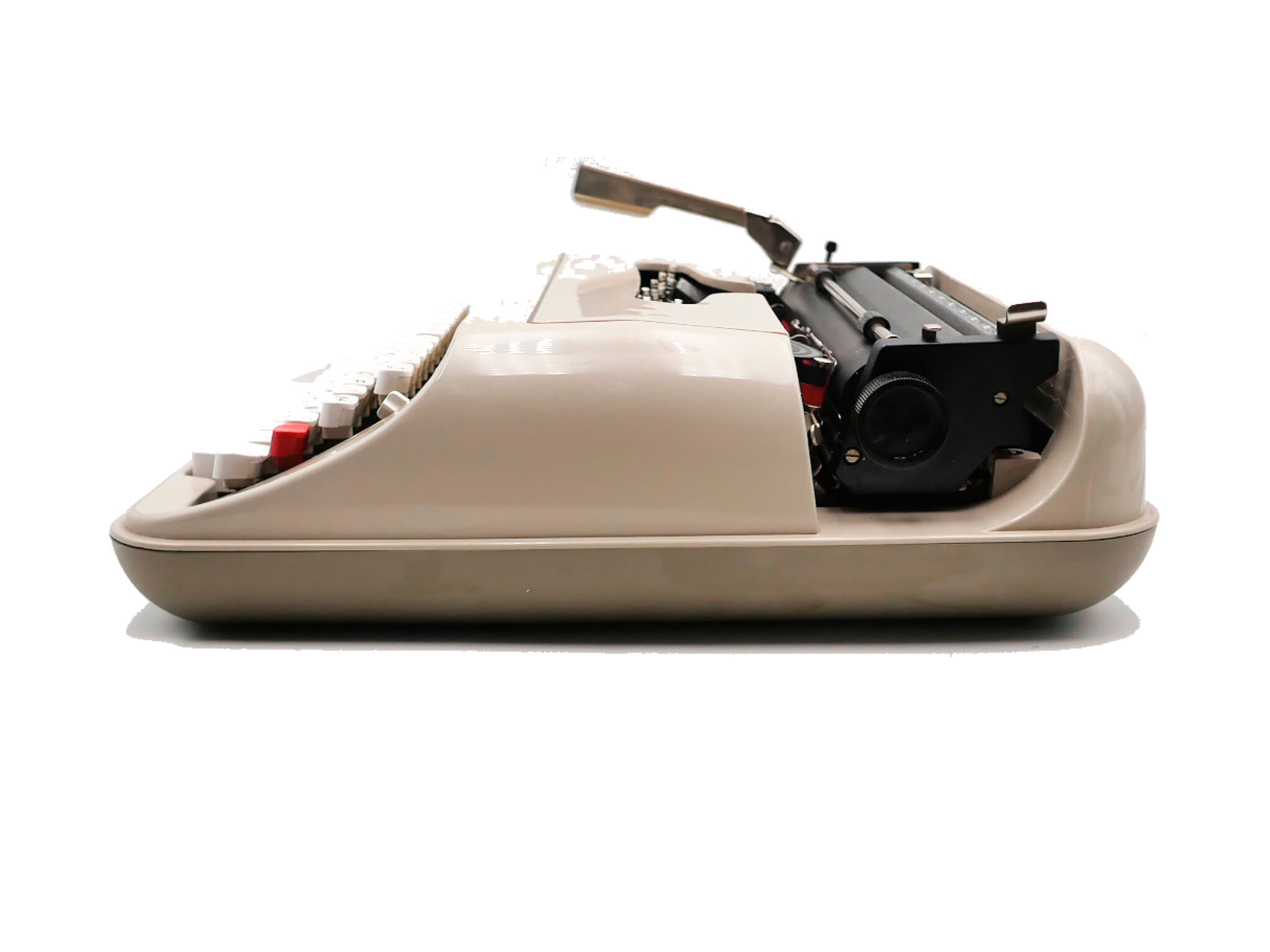 Machine à écrire underwood 319 beige révisée ruban neuf
