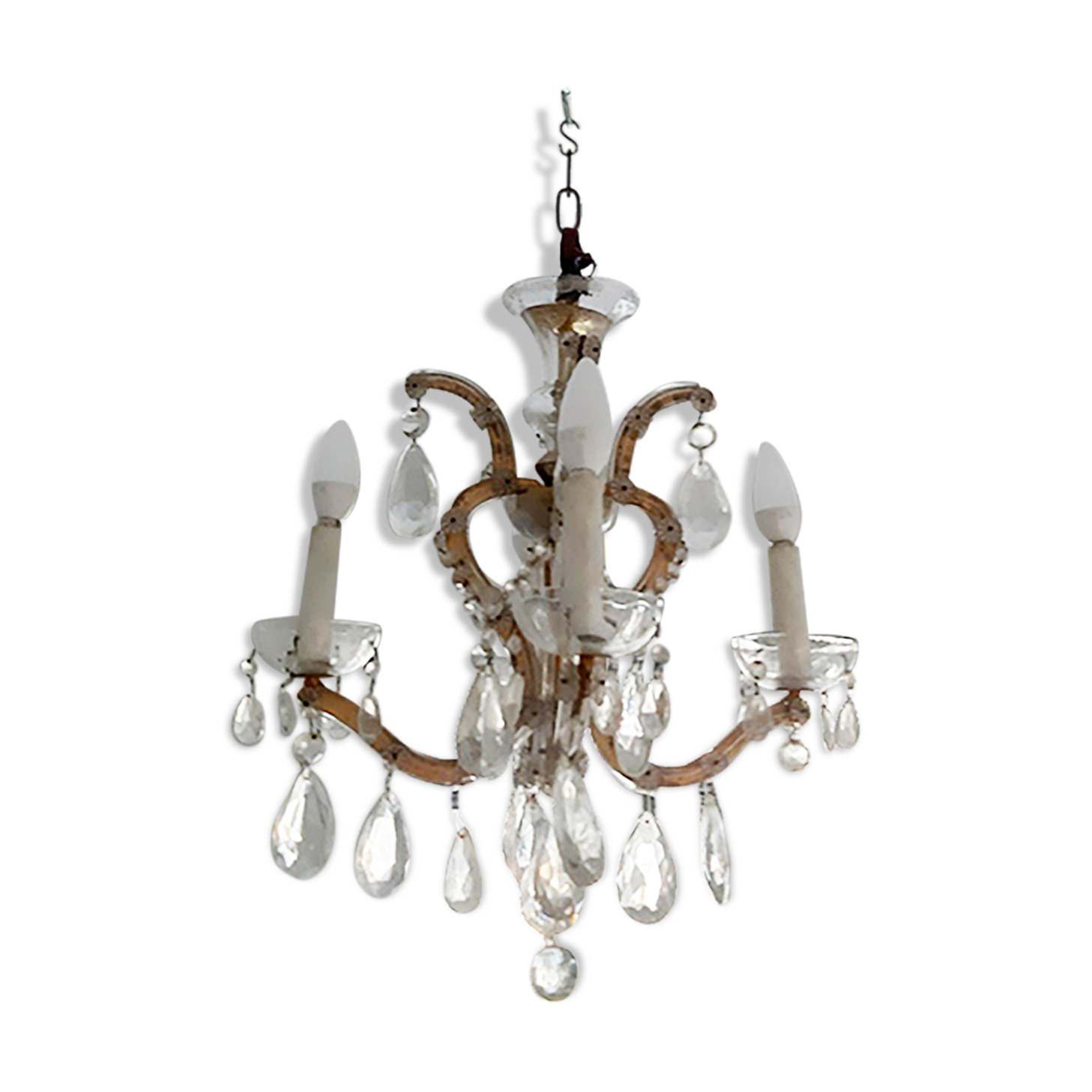 Small crystal chandelier