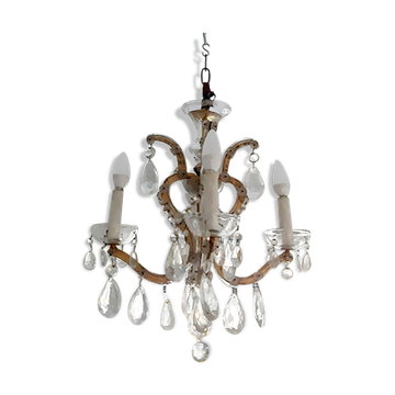 Small crystal chandelier