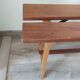 Paire de bancs vintage