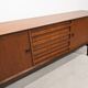 Vintage enfilade Oswald Vermaercke Paola in teak