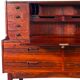 Very rare – Model No. 69 secretary in Rio rosewood – Arne Wahl I