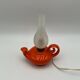 Vintage ceramic lamp, made in italy 1960