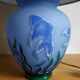 La Rochère glass paste lamp decorated at the seabed