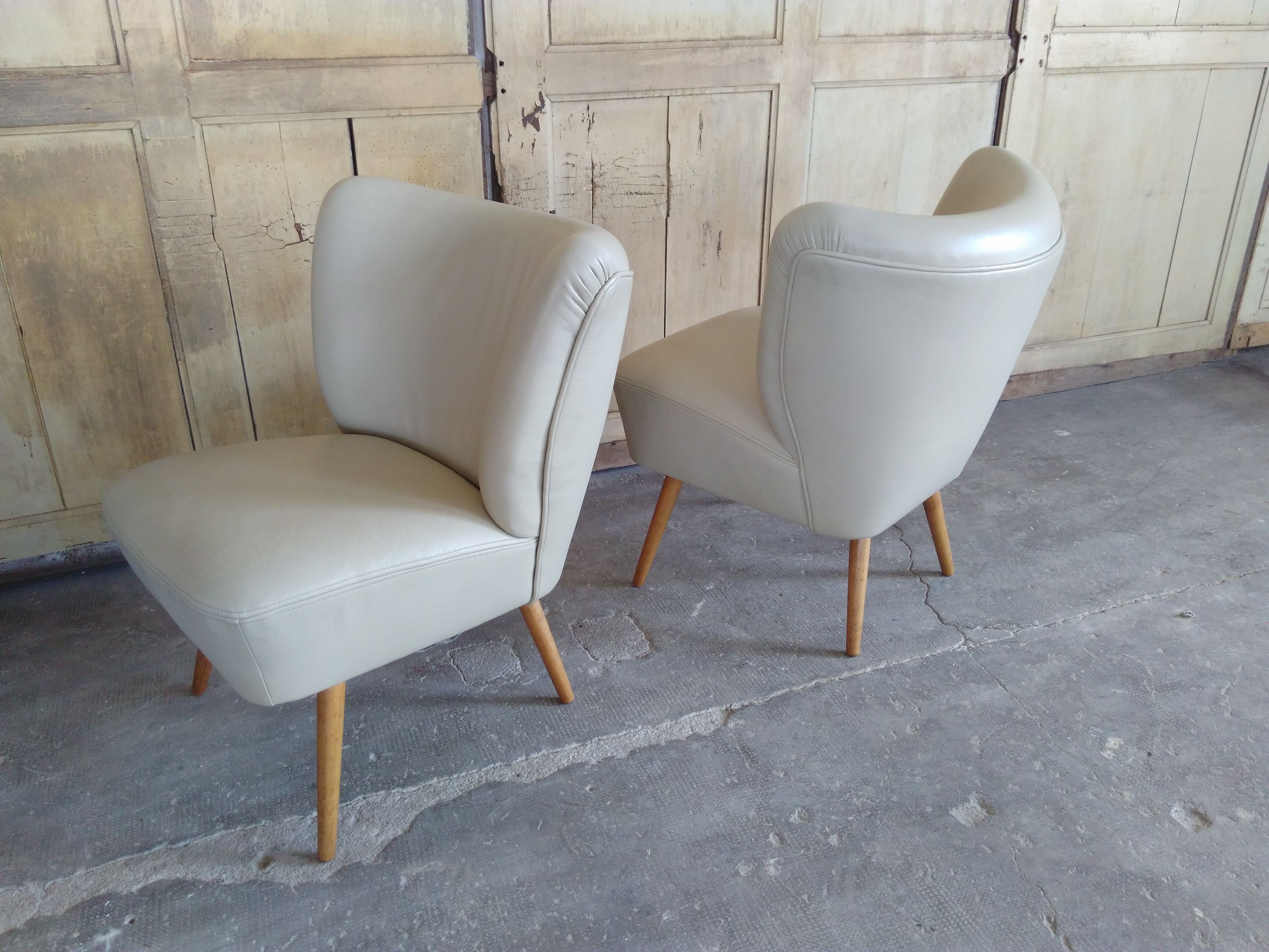 Pair of chairs cocktails 1960