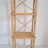 Bamboo wall shelf
