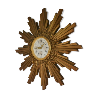 Jaeger Paris 1950's sun wall clock