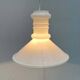Vintage Glass Pendant Lamp Apotekerpendel Danish by Sidse Werner for Holmegaard