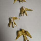 Batch of swallows in ceramic