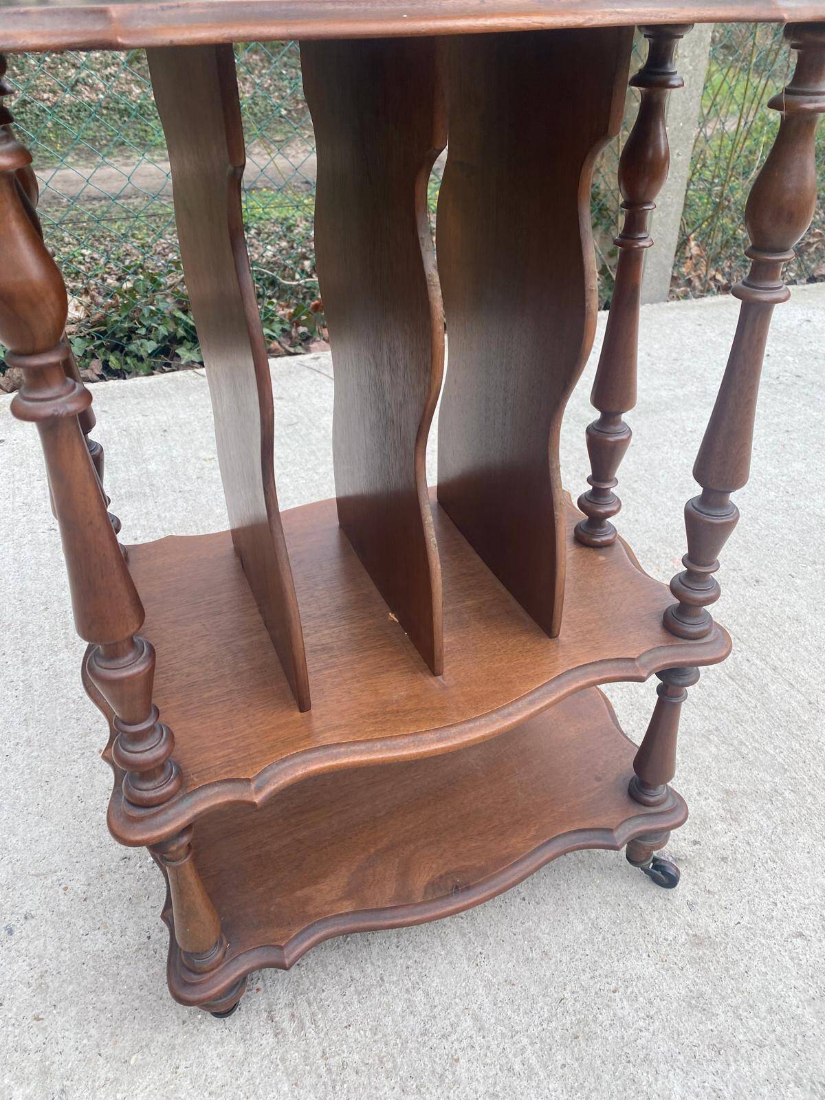 Large music rack, scores, early 20th century, Napoleon III