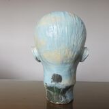 Head, plaster bust "man"