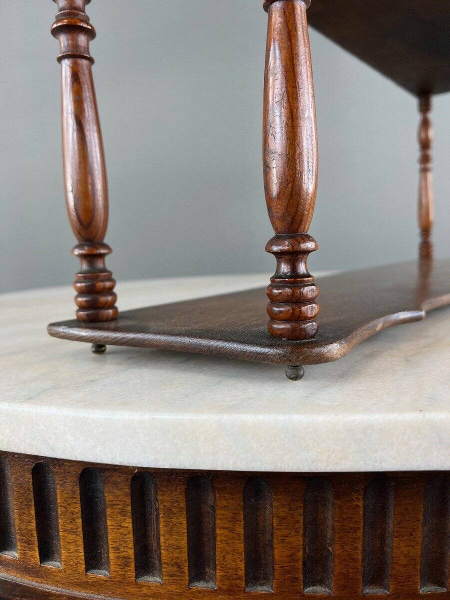 Solid Wood Wall Shelf, 19th Century