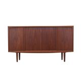 Enfilade en teck, design danois, années 1960, production : Omann Jun