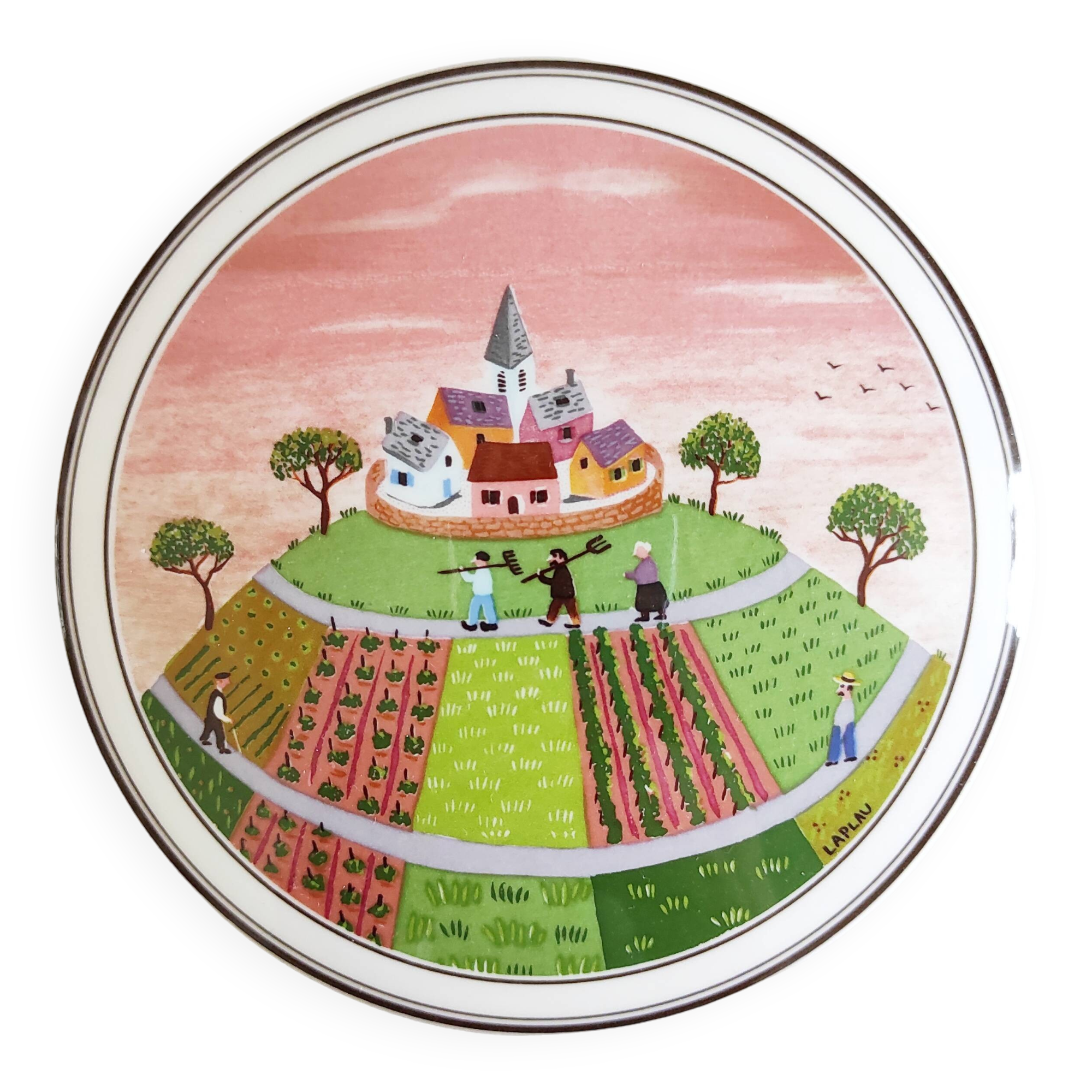 Boîte Villeroy et Boch porcelaine Laplau