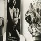 Draw Italy 90s - Female nude in a butcher shop