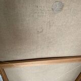 Still life with apples and flowers