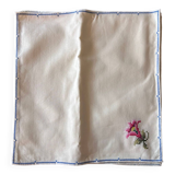 6 serviettes brodées