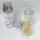6 Luminarc cognac glasses