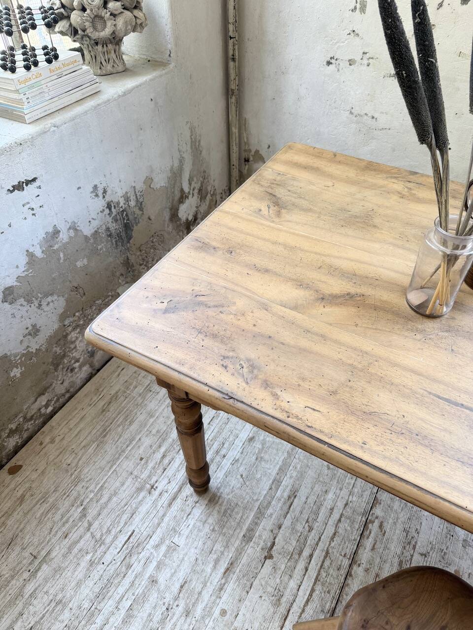 Walnut bistro farmhouse table 180cm