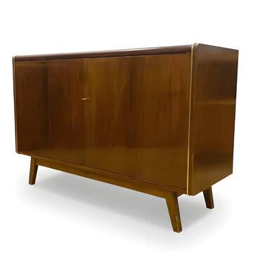 Meuble rétro de Bohumil Landsman pour Jitona, style bruxellois, années 1960