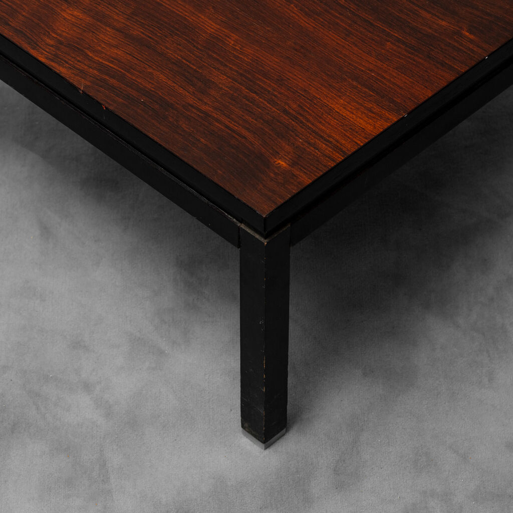 Wooden coffee table ico parisi mim 50s vintage modern