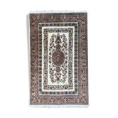 Carpet pakistani Karachi wool and silk 155 x 248 cm