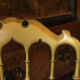 Chaise Napoléon III style Chiavari en bois doré