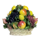 Majolica ceramic Italian fruit piece