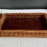 Rattan tray